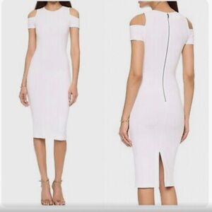 NWT Alice and Olivia Air Stretch off the shoulder Meya Dress size 6